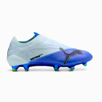 PUMA Ultra Nitro 7 Ultimate Veterloze Gras Voetbalschoenen (FG) Lichtblauw Blauw Lime