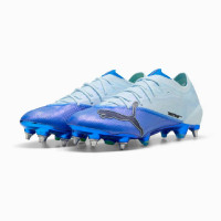PUMA Ultra Nitro 7 Ultimate IJzeren-Nop Voetbalschoenen (SG) Lichtblauw Blauw Lime