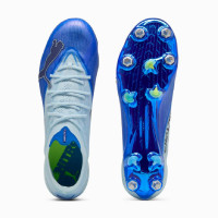 PUMA Ultra Nitro 7 Ultimate IJzeren-Nop Voetbalschoenen (SG) Lichtblauw Blauw Lime