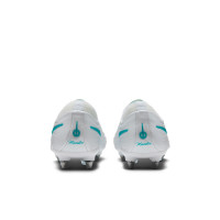 Nike Tiempo Maestro Elite IJzeren-Nop Voetbalschoenen (SG) Wit Turquoise