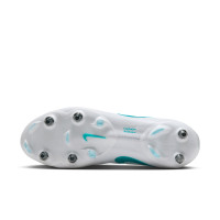 Nike Tiempo Maestro Elite IJzeren-Nop Voetbalschoenen (SG) Wit Turquoise
