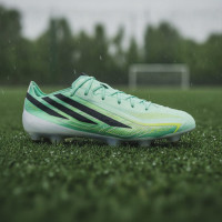 adidas F50 Hyperfast Elite IJzeren-Nop Voetbalschoenen (SG) Mintgroen Zwart Wit
