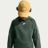 Nike Club Fleece Sportswear Tracksuit Hooded Kids Camo Green White