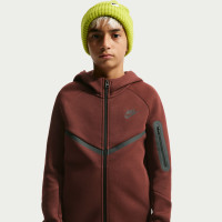 Nike Tech Fleece Sportswear Trainingspak Kids Bordeauxrood Zwart