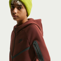 Nike Tech Fleece Sportswear Trainingspak Kids Bordeauxrood Zwart