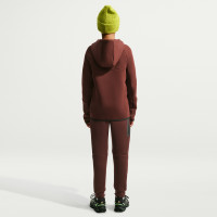 Nike Tech Fleece Sportswear Joggingbroek Kids Bordeauxrood Zwart