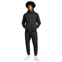 Nike Tech Fleece Sportswear Trainingspak Zwart Paars