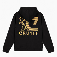 Cruyff C-lion Alpha Hoodie Zwart Goud