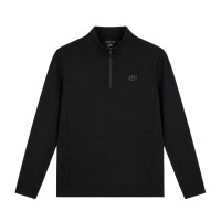 Cruyff Reflect Running Trainingstrui 1/4 Zip Zwart Zilver