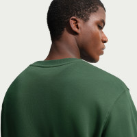 Nike Club Crew Sweater Dark Green White