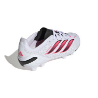 adidas Predator Elite Gras Voetbalschoenen (FG) Kids Wit Zwart Roze