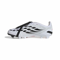 adidas Predator Elite FT Gras Voetbalschoenen (FG) Kids Wit Zwart Roze