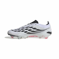 adidas Predator Elite Gras Football Boots (FG) White Black Pink