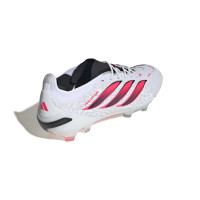 adidas Predator Elite Gras Football Boots (FG) White Black Pink