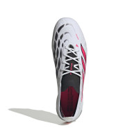 adidas Predator Elite Gras Football Boots (FG) White Black Pink