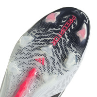 adidas Predator Elite Gras Football Boots (FG) White Black Pink
