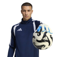 adidas Copa Pro Fingersave Keepershandschoenen Wit Blauw Donkerblauw