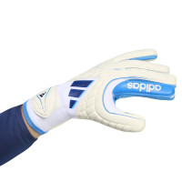 adidas Copa Pro Goalkeeper Gloves White Blue Dark Blue