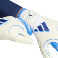 adidas Copa Pro Goalkeeper Gloves White Blue Dark Blue