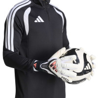 adidas Predator Pro Goalkeeper Gloves White Black Pink