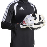 adidas Predator Competition Goalkeeper Gloves White Black Pink