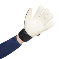 adidas Predator Match Fingersave Goalkeeper Gloves White Black Pink