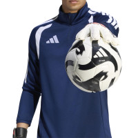 adidas Predator Match Fingersave Goalkeeper Gloves White Black Pink
