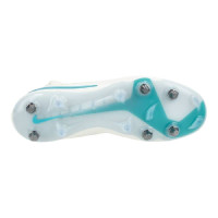 Nike Phantom 6 High Elite Iron Stud Football Boots (SG) Pro Player White Turquoise