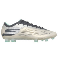 Skechers Razor 2 Elite Gras Football Boots (FG) Beige Dark Grey Turquoise