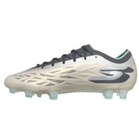 Skechers Razor 2 Elite Gras Football Boots (FG) Beige Dark Grey Turquoise