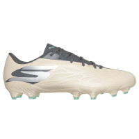 Skechers Razor 2 Academy Gras Football Boots (FG) Beige Dark Grey Turquoise