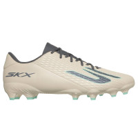 Skechers SKX_2 Club Gras / Kunstgras Voetbalschoenen (MG) Beige Donkergrijs Turquoise