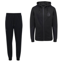Castore Feyenoord EU Travel Fleece Jogging Suit Full-Zip 2026-2027 Black
