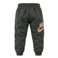 Nike Club Fleece Trainingspak Hooded Peuters/Kleuters Donkergroen Goud