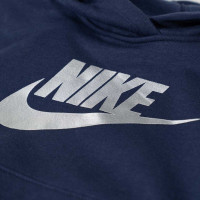 Nike Club Fleece Tracksuit Hooded Toddlers/Preschoolers Dark Blue White