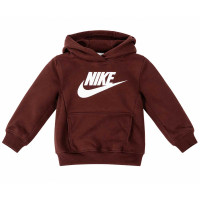 Nike Club Fleece Trainingspak Hooded Peuters/Kleuters Bordeauxrood Wit