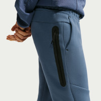 Nike Tech Fleece Sportswear Sweat Pants Steel Blue Black