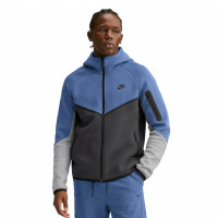 Nike Tech Fleece Sportswear Trainingspak Staalblauw Donkergrijs Lichtgrijs Zwart