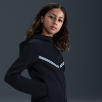 Nike Sportswear Tech Fleece Reflect Tracksuit Kids Black Silver