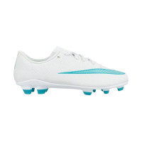 Nike Mercurial Vapor 17 Club Grass/Artificial Grass Football Boots (MG) Toddlers White Turquoise