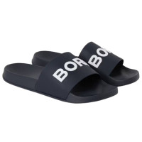 Björn Borg Knox Slippers Donkerblauw Wit