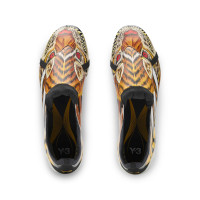 adidas Predator Y-3 Elite FT Gras Voetbalschoenen (FG) Zwart Oranje Geel Wit