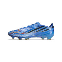 adidas F50 Hyperfast Y-3 Elite Gras Voetbalschoenen (FG) Blauw Wit Multicolor