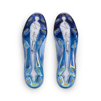 adidas F50 Hyperfast Y-3 Elite Gras Voetbalschoenen (FG) Blauw Wit Multicolor