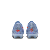 Nike Zoom Mercurial Superfly 11 Elite Gras Voetbalschoenen (FG) Lichtblauw Oranje Zilvergrijs