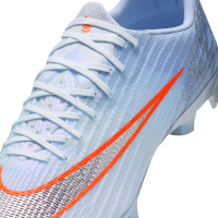 Nike Zoom Mercurial Superfly 11 Elite Gras Voetbalschoenen (FG) Lichtblauw Oranje Zilvergrijs