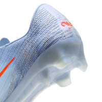 Nike Zoom Mercurial Superfly 11 Elite Gras Voetbalschoenen (FG) Lichtblauw Oranje Zilvergrijs
