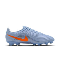 Nike Tiempo Maestro Academy Grass/Artificial Grass Football Boots (MG) Light Blue Orange Silver Grey