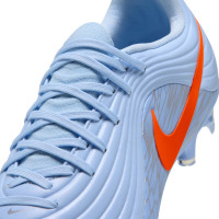 Nike Tiempo Maestro Academy Grass/Artificial Grass Football Boots (MG) Light Blue Orange Silver Grey