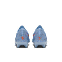 Nike Zoom Mercurial Superfly 11 Elite Artificial Grass Football Boots (AG) Light Blue Orange Silver Grey
